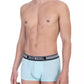 Light Blue Cotton Men Underwear Trunk Pack