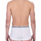 White Cotton Men Underwear Trunk Pack