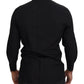 Elegant Black Formal Long Sleeve Shirt