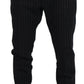 Elegant Striped Chino Dress Pants