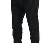 Elegant Striped Chino Dress Pants