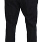 Elegant Striped Chino Dress Pants