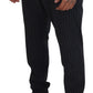 Elegant Striped Chino Dress Pants