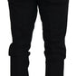 Elegant Black Dress Pants from Virgin Wool Blend