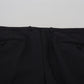 Elegant Black Dress Pants from Virgin Wool Blend