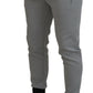 Elegant Grey Jogger Pants