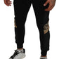 Elegant Black Jogger Pants for the Modern Man