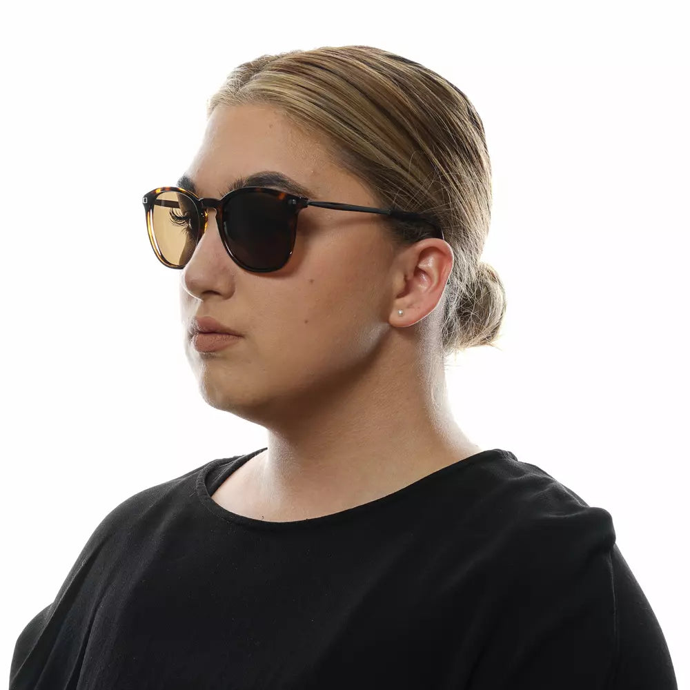 Brown Unisex Sunglasses