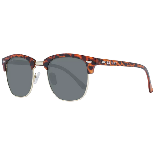 Brown Unisex Sunglasses