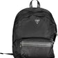 Black Polyamide Men Backpack