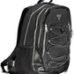 Black Polyamide Men Backpack