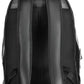 Black Polyethylene Men Backpack