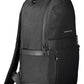 Black Nylon Men Backpack