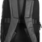 Black Leather Men Backpack