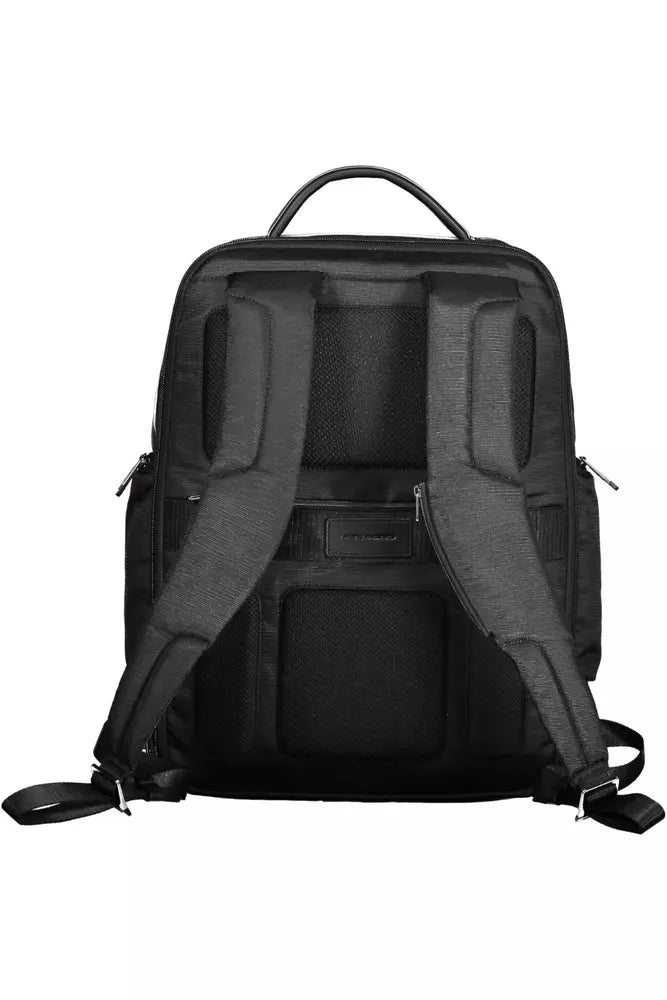 Black RPET Men Backpack