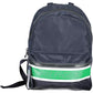 Blue Polyester Men Backpack