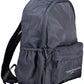 Blue Polyester Men Backpack