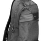 Black Polyester Men Backpack