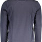 Blue Cotton Men Sweater