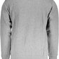 Gray Cotton Men Sweater