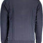 Blue Cotton Men Sweater