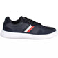 Blue Leather Men Sneaker