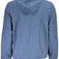 Blue Polyester Men Sweater