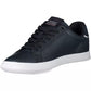 Blue Leather Men Sneaker