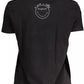 Black Cotton Women T-Shirt