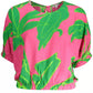 Pink Viscose Women Top