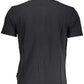 Black Cotton Men Polo Shirt