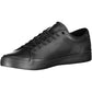 Black Leather Men Sneaker