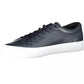 Blue Leather Men Sneaker