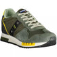 Green Leather Men Sneaker