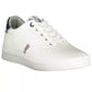 White Polyester Men Sneaker