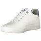 White Polyester Men Sneaker