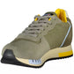 Green Leather Men Sneaker