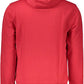 Red Cotton Men Sweater