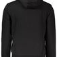 Black Cotton Men Sweater