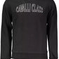 Black Cotton Men Sweater