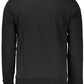 Black Cotton Men Sweater