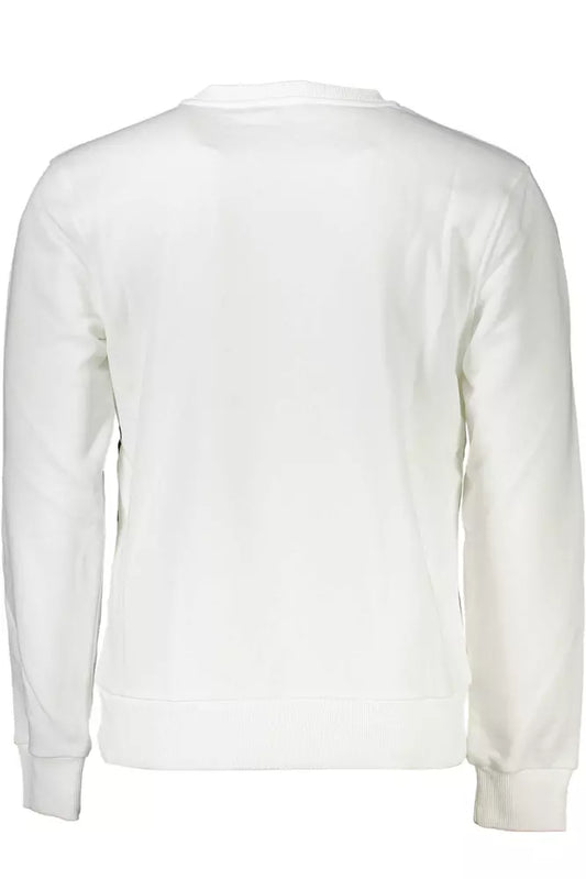 White Cotton Men Sweater