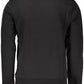 Black Cotton Men Sweater