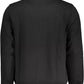 Black Cotton Men Sweater