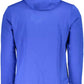 Blue Cotton Men Sweater