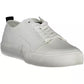 White Cotton Men Sneaker