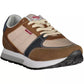 Brown ECO Leather Men Sneaker