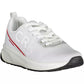 White Polyethylene Men Sneaker