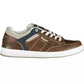 Brown Eco Leather Men Sneaker