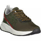 Green ECO Leather Mens Sneaker